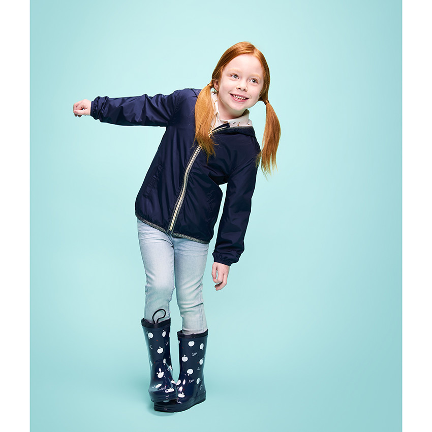 Skinny jeans in gewassen denim voor meisjes 