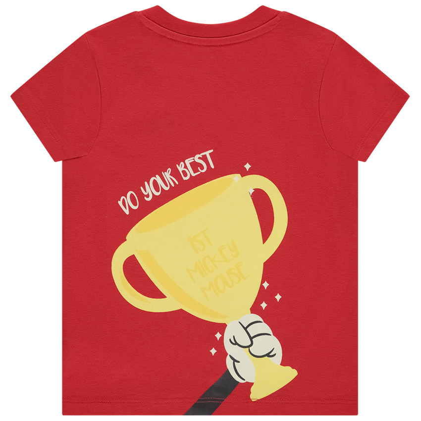 T-shirt manches courtes print Mickey Disney pour bébé garçon 
