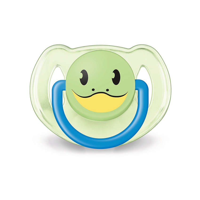 Sucette orthodontique en silicone - 6-18 mois 