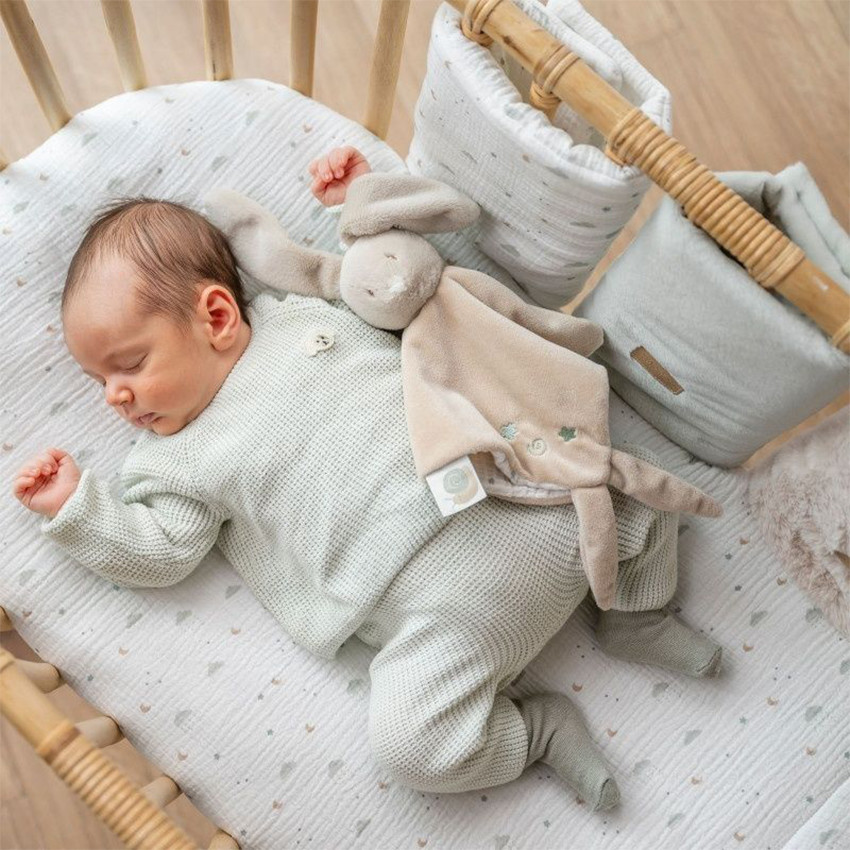Set van 6 spijlenbeschermers voor babybed en park 