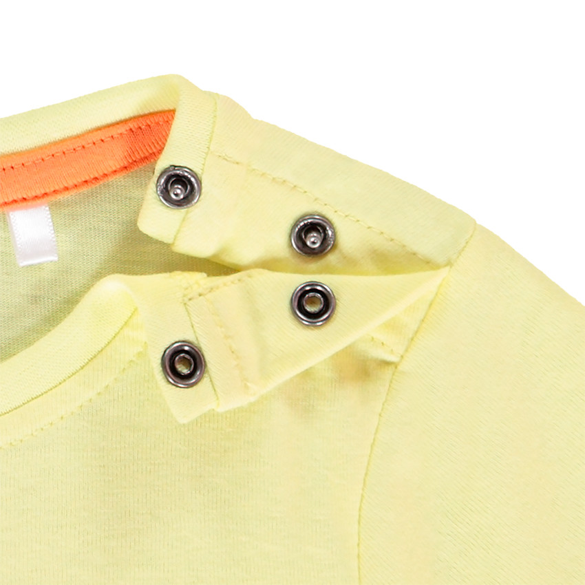 T-shirt korte mouwen print dieren voor baby jongen 