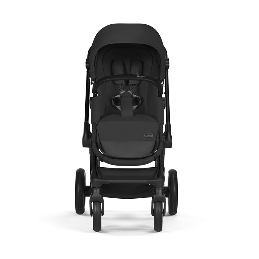 Poussette 2 en 1 convertible Eos Lux black/moon black 