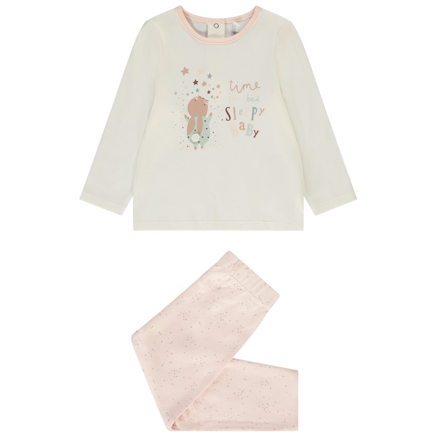 Pyjama 2 pièces en interlock Sleepy Baby pour bébé fille 
