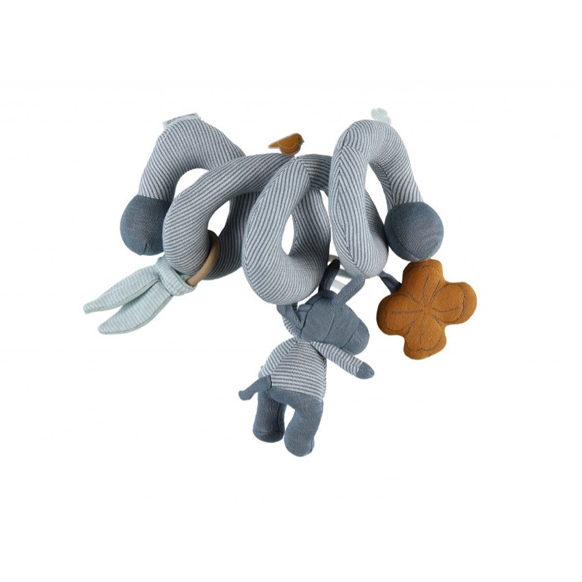 Spirale d'activité Paco en coton - Bleu  