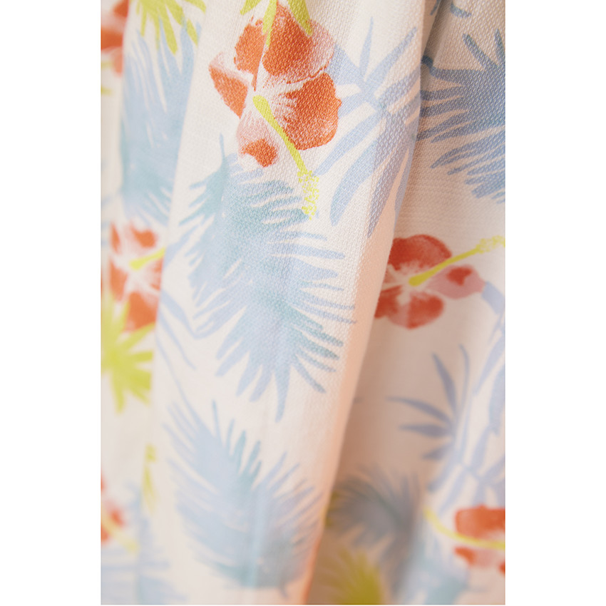 Robe en coton imprimé fleuri pour fille 