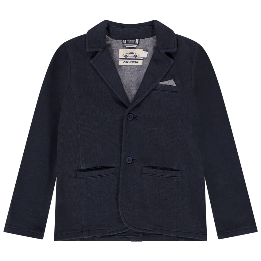 Veste de cérémonie en maille piquée pour garçon 