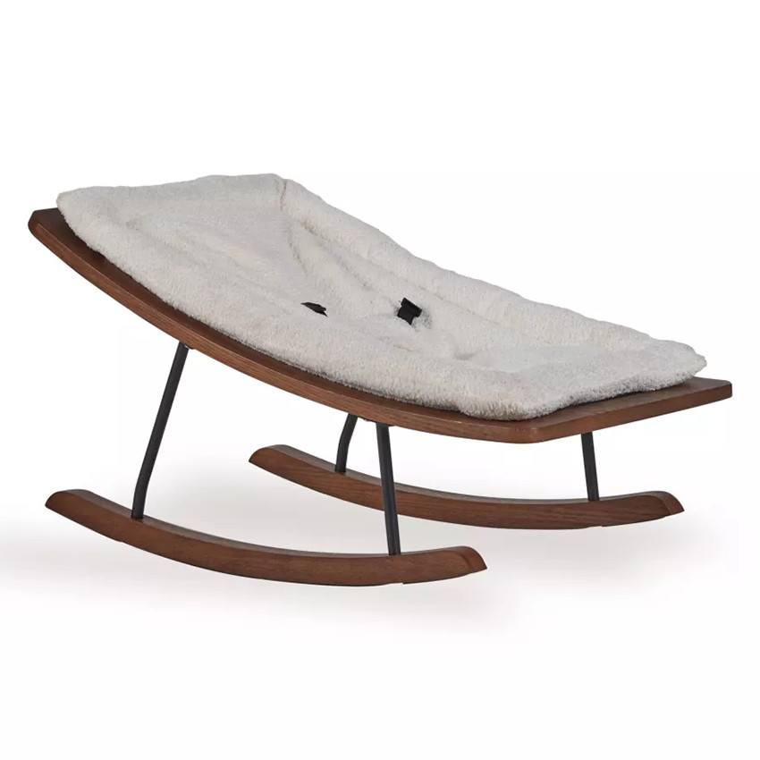 Fauteuil à bascule Rocking Baby Bouncer Crème 