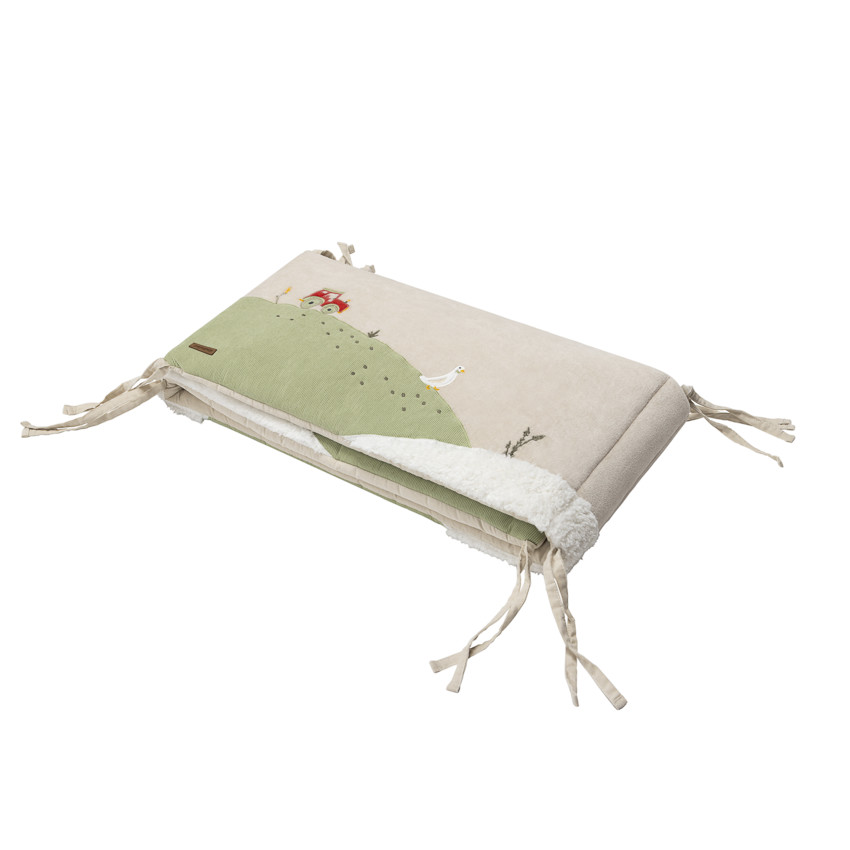 Fluweel tour de lit 3 delen La vie à la Ferme 