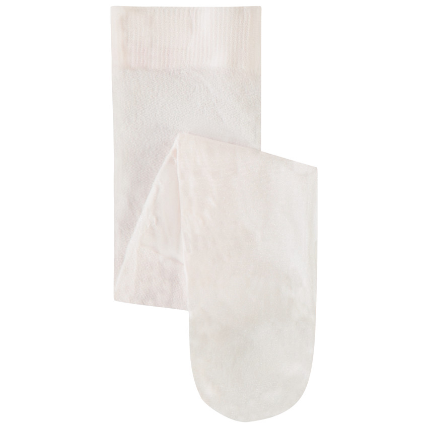 Dun gebreide panty met glitters voor meisjes 