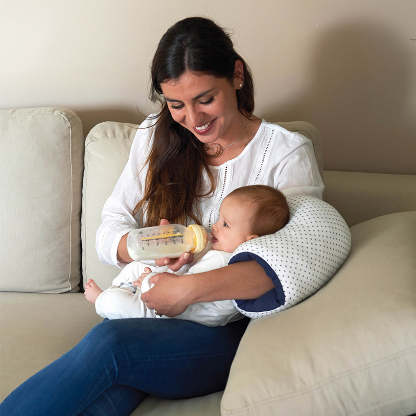 Brassard d'allaitement en jersey imprimé étoiles 