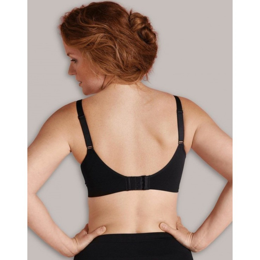 M-Soutien-gorge d'allaitement sans coutures Noir 