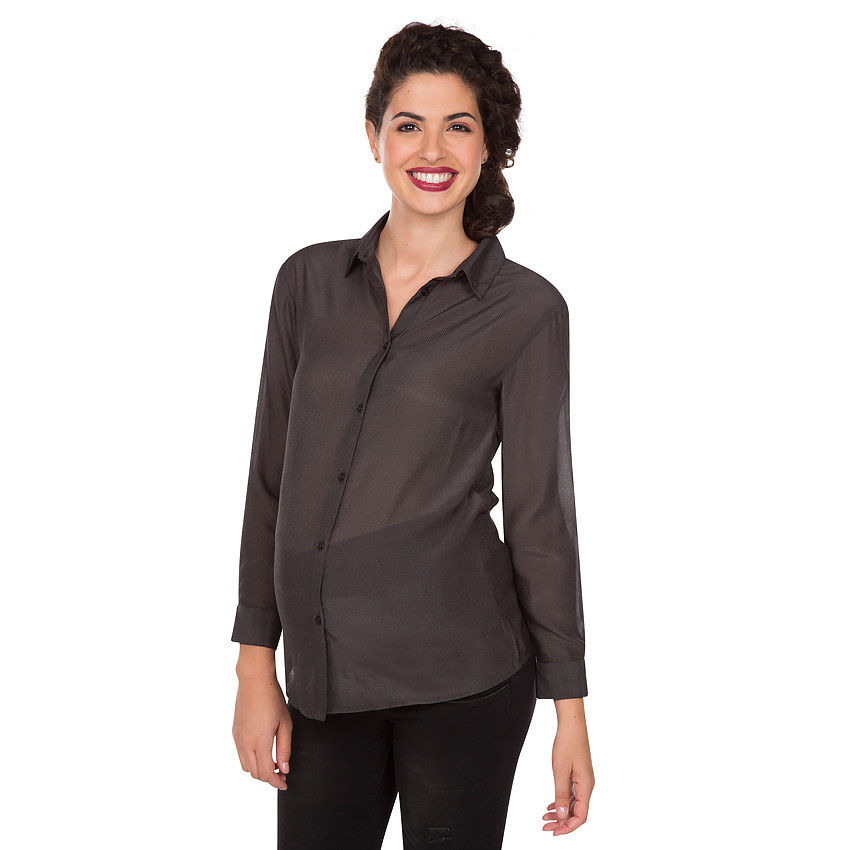 Chemise de grossesse manches longues légère 