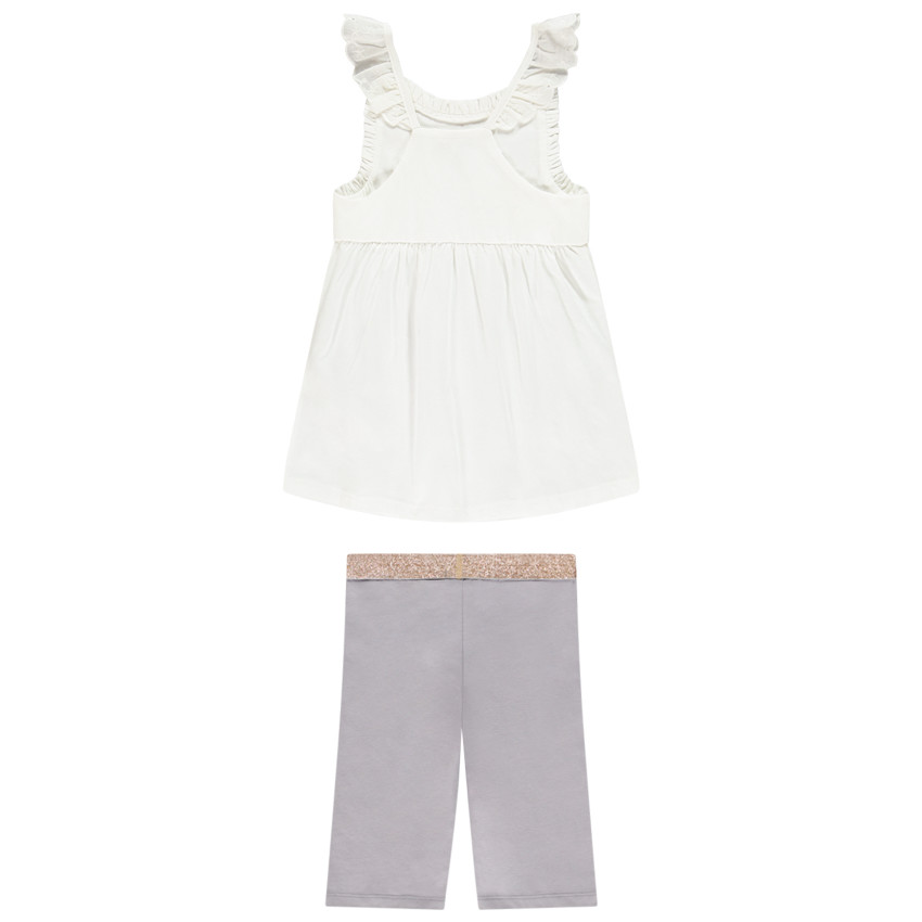 Ensemble de plage tunique + cycliste fille 