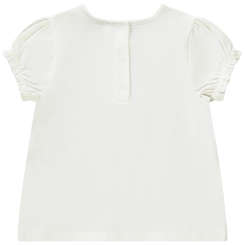 T-shirt met korte mouwen met eenhoornprint voor meisjes 