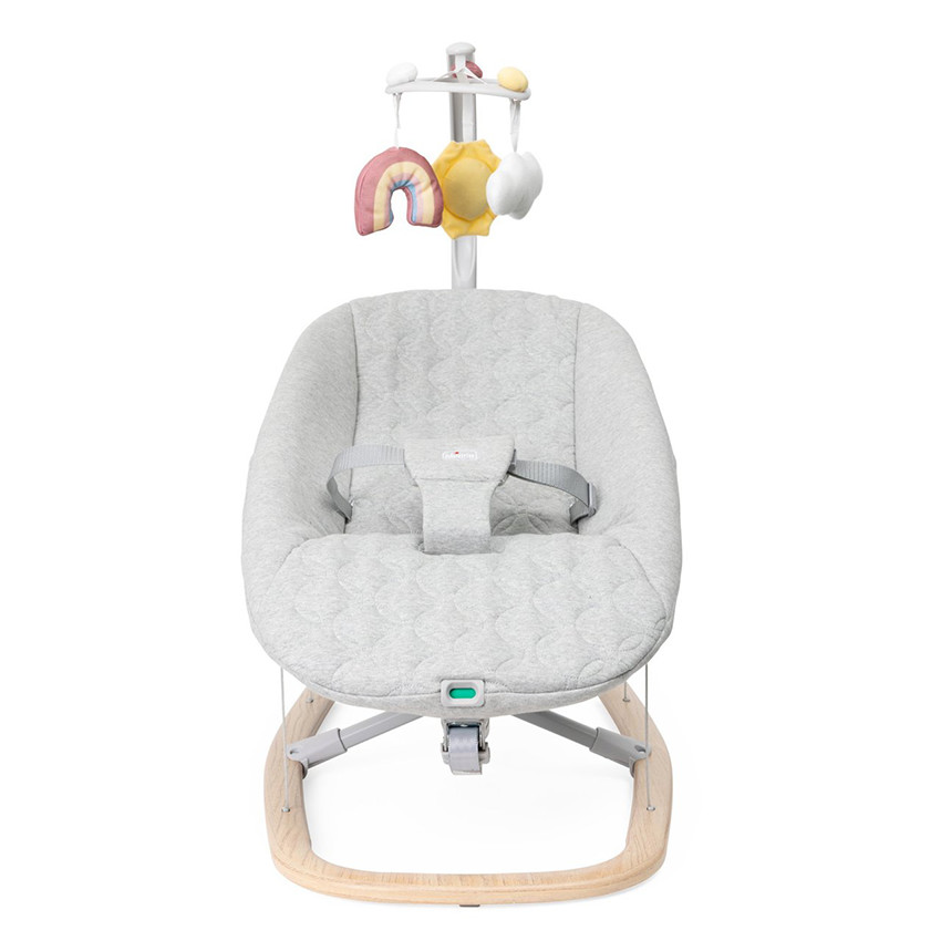 Wipstoel Zen Wave Wooden Grijs 