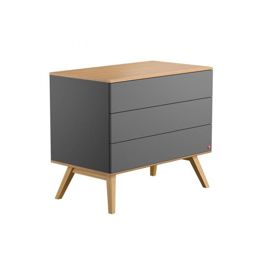 Commode Nature - Graphite / Bois 
