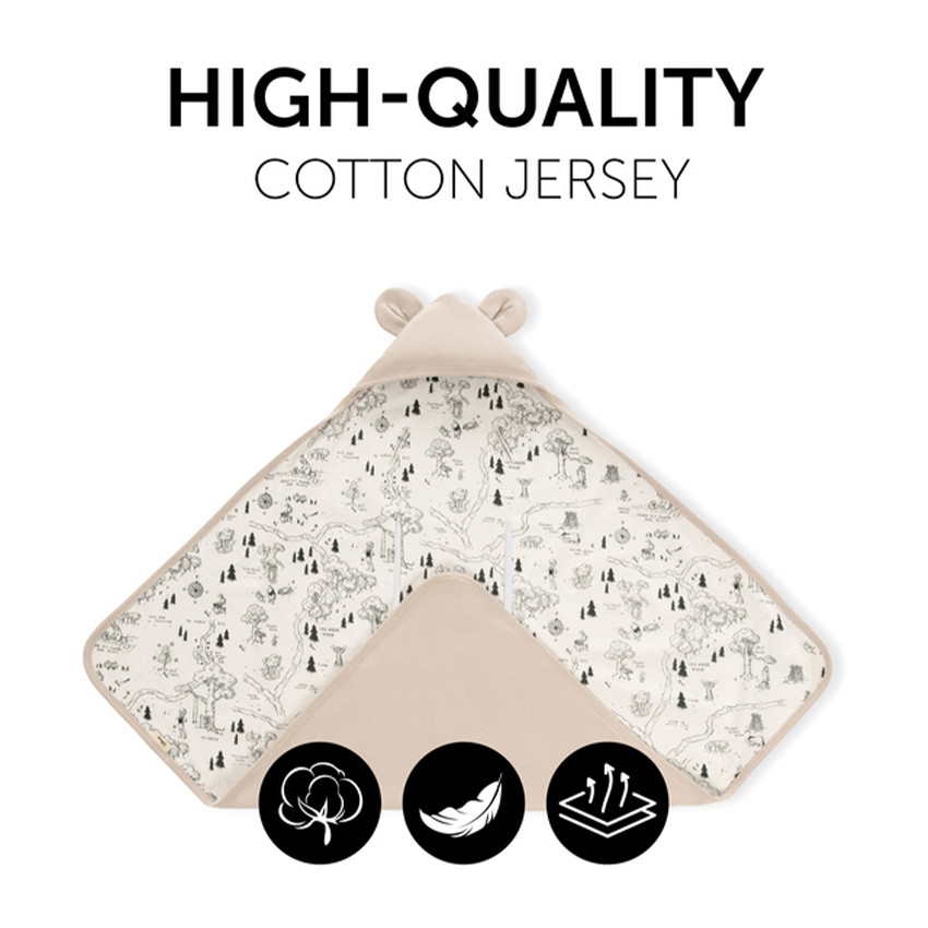 Couverture enveloppante Snuggle N Dream Winnie The Pooh Beige 