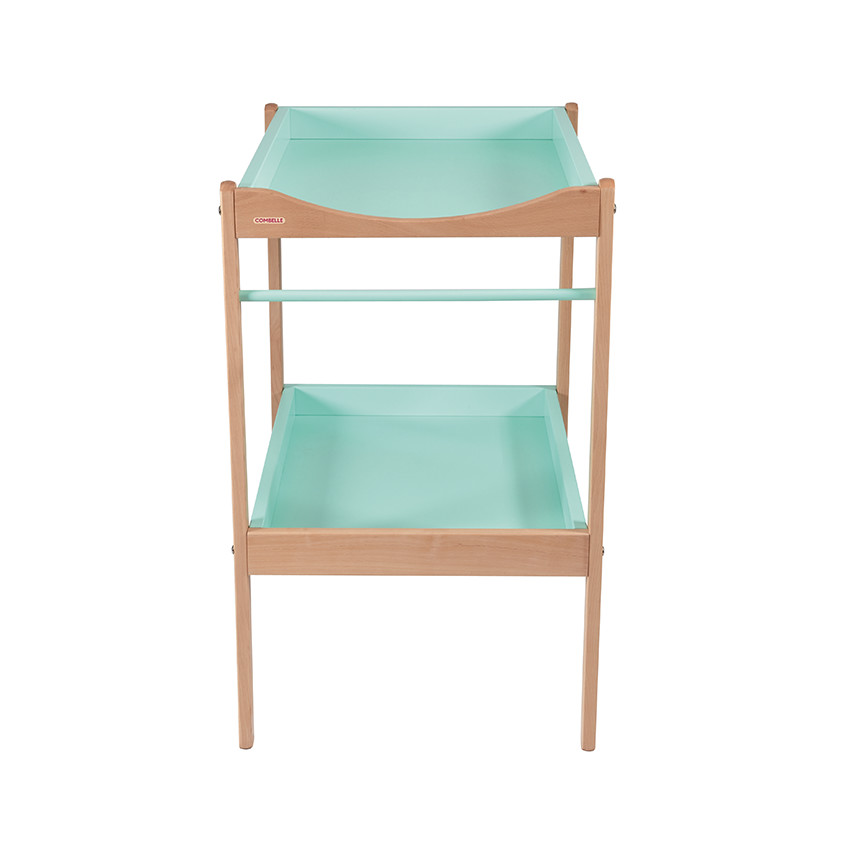 Table à Langer Alice 2 plateaux – Hybride Vert Mint  