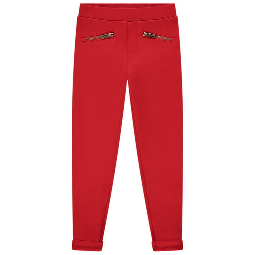 Broek Milano met nep ritszakken voor meisjes 