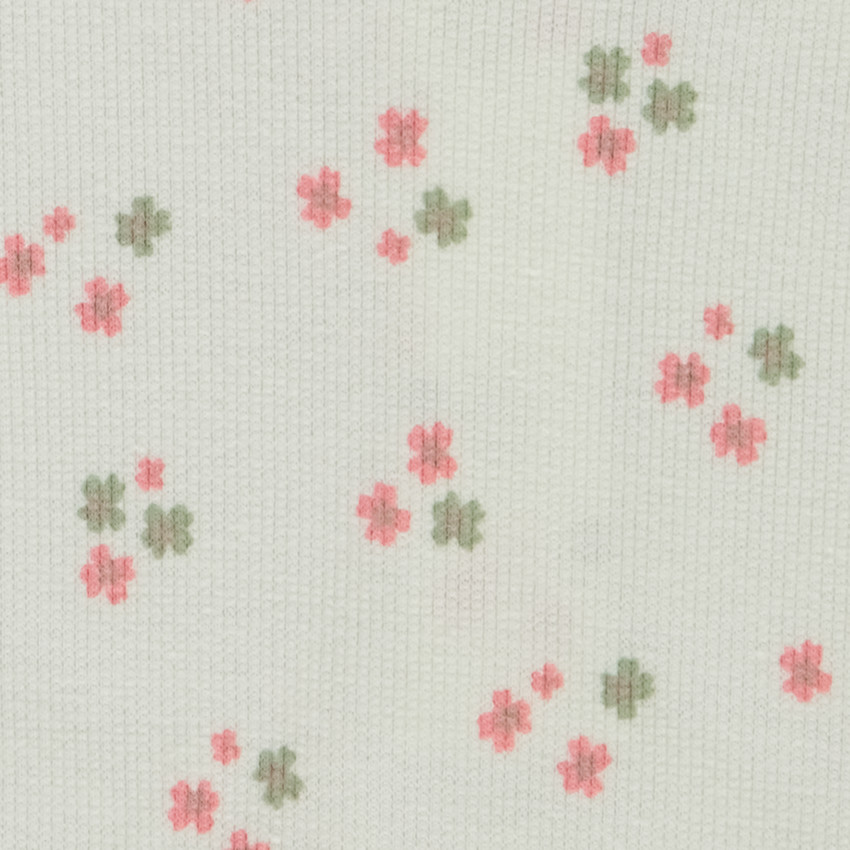 Ensemble 2 pièces t-shirt imprimé + salopette pour bébé fille 