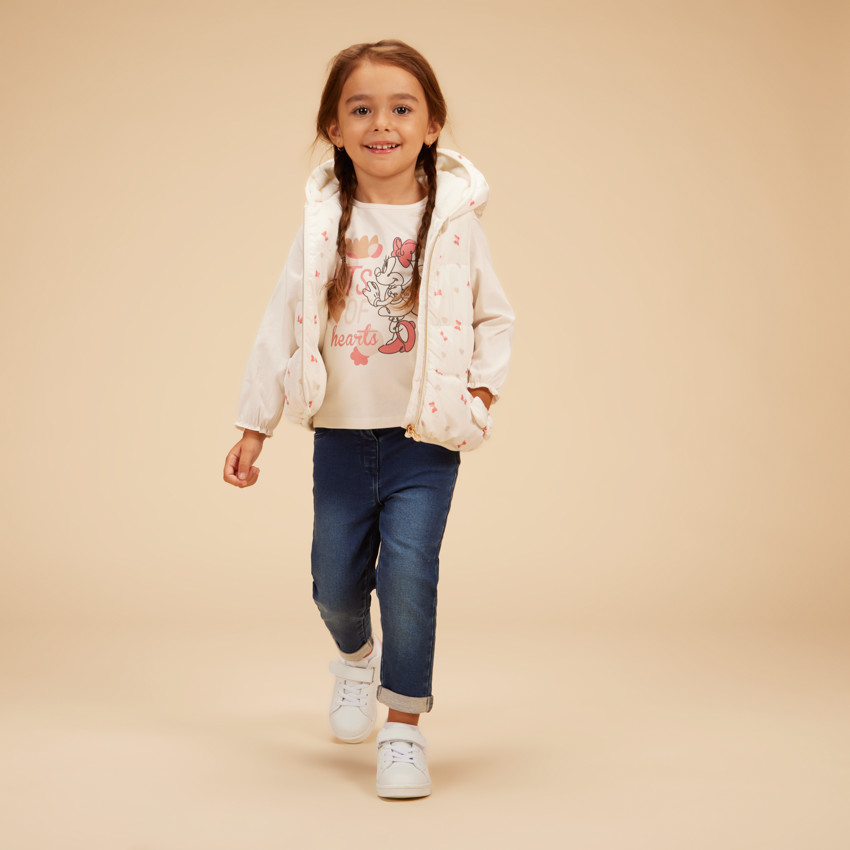 Doudoune sans manches Minnie Disney pour bébé fille 