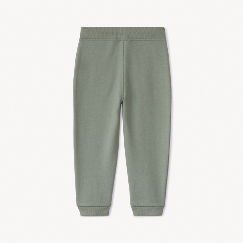 Pantalon de jogging uni en molleton pour bébé garçon 
