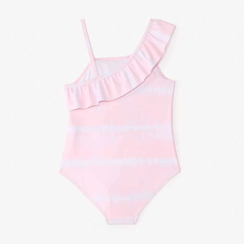 Maillot de bain 1 pièce bretelles asymétriques Stitch et Angel Disney fille 