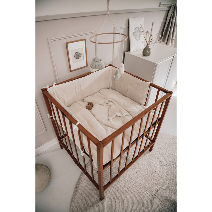 Bed/Parkomranding Faro Warm White 180x30cm 