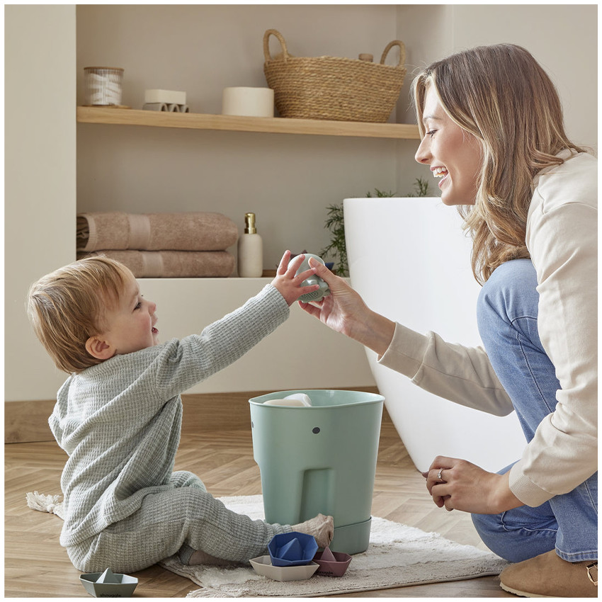 Box de rangement jouets de bain Ellie l'éléphant Taupe   