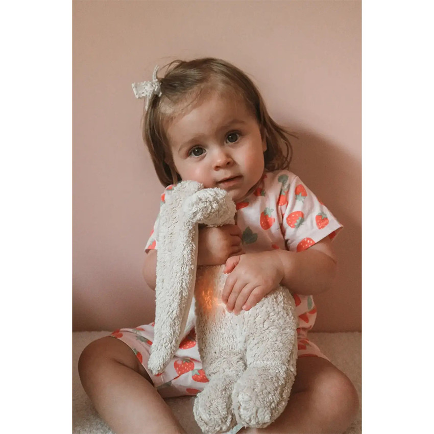 Knuffel Nachtlamp The Humming Bunny 2.0 Sand 