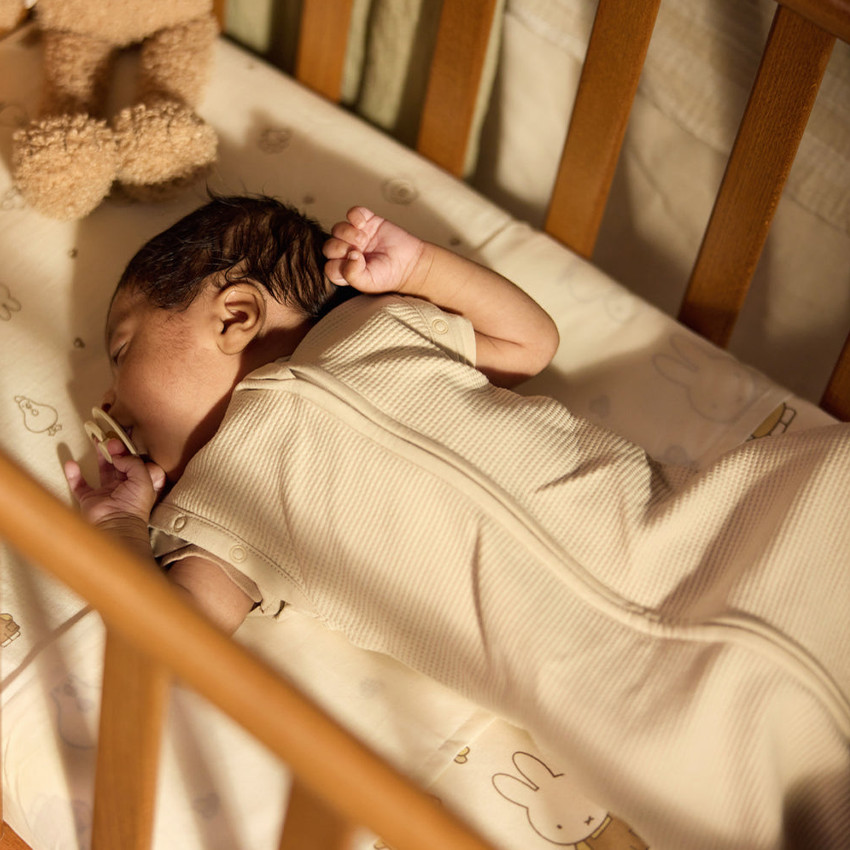 Slaapzak Newborn Cocoon Little Waffle 0/3M Sand 