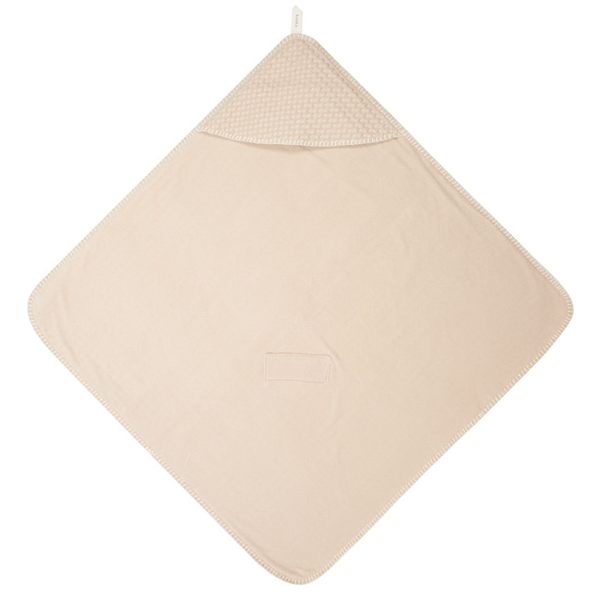 Couverture enveloppante Antwerp Gaufré Sand 100x100cm 