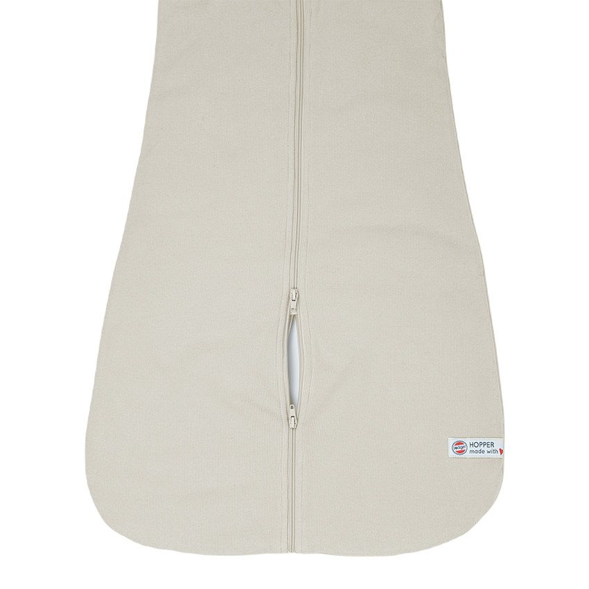 Gigoteuse hiver Hopper manches amovibles 4-12mois Rib Blanc 