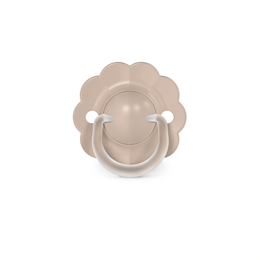 Fysiologische siliconen fopspeen SX PRO Wonder 6-18M intens beige 
