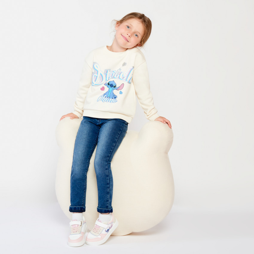 Sweat molleton Stitch Disney pour fille 