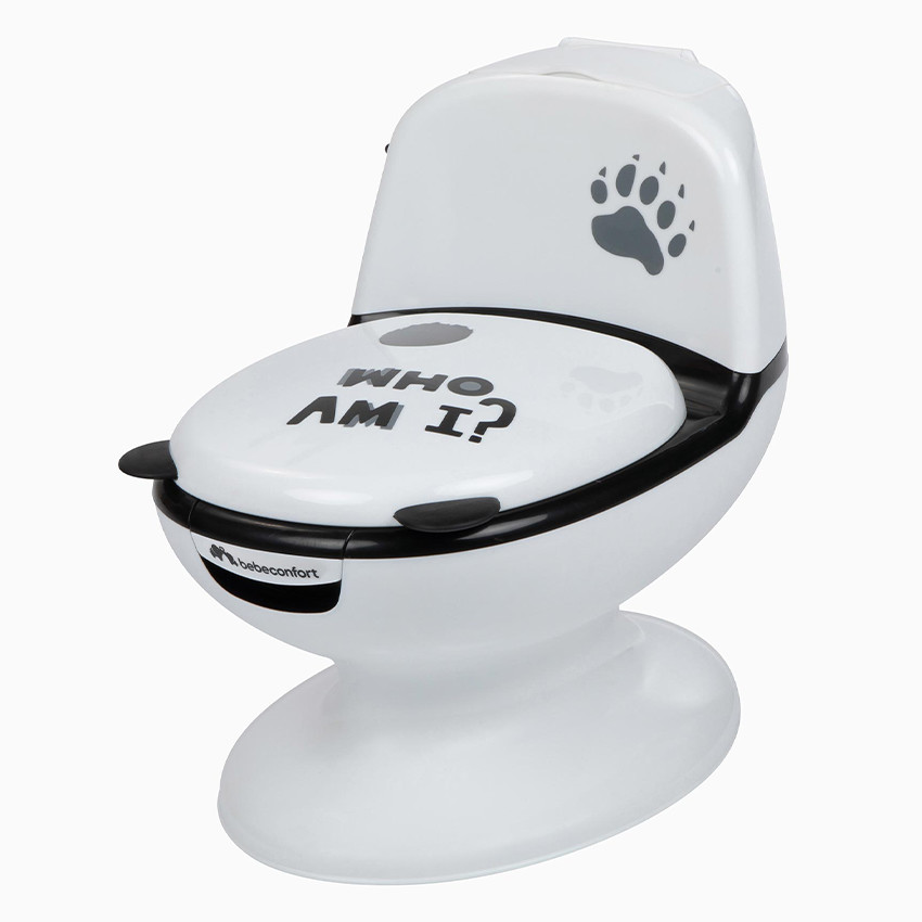 Mini toilette Panda Blanc/Noir  