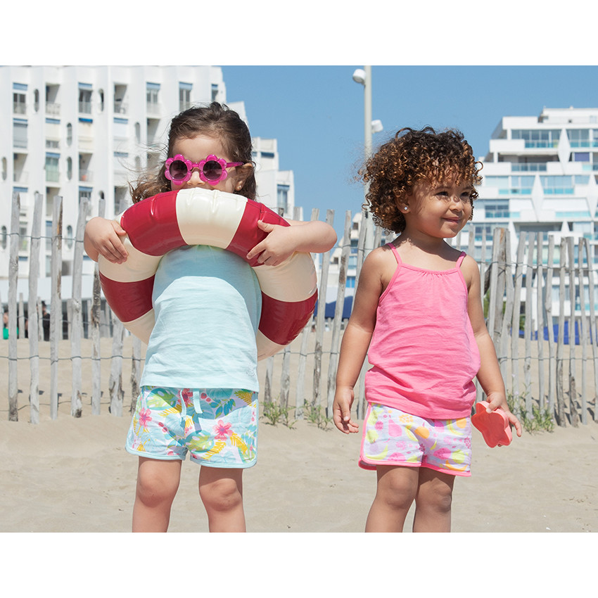 Short imprimé pour bébé fille 