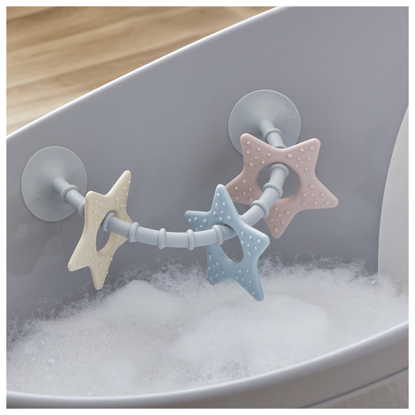 Speelgoed zintuigelijk en bijtring Stick ‘n’ Play  Voor in bad, kinderstoelen  