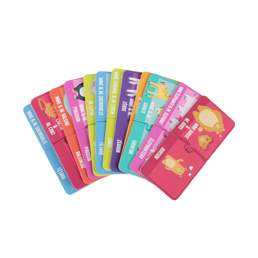 Cartes éducatives - J'apprends les animaux 