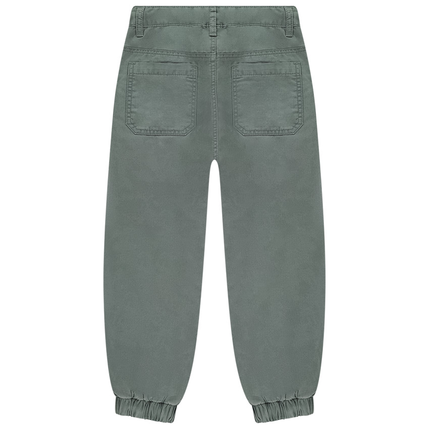 Pantalon effet cargo doublé en micropolaire pour garçon 