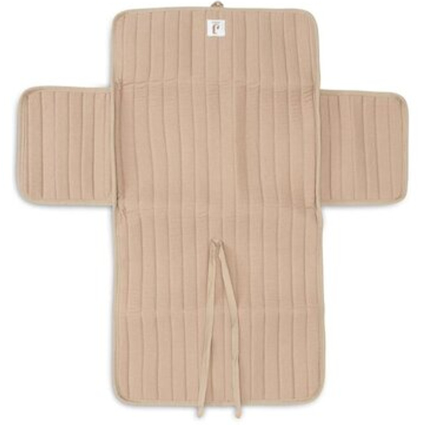 Tapis à langer Nomade gaze de coton - Wild rose 