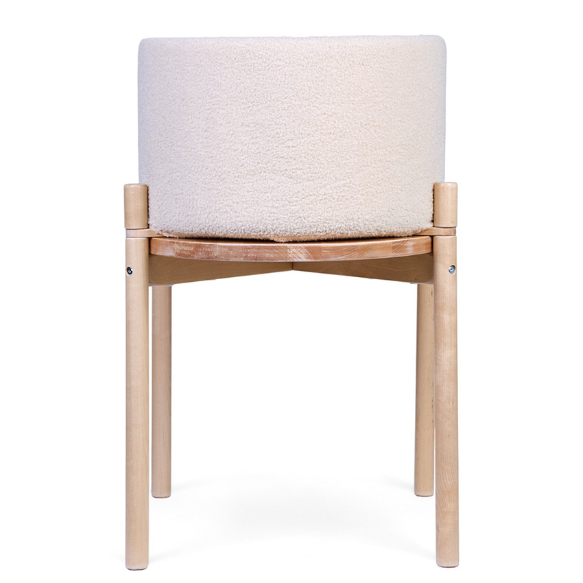 Wieg Teddy & kindertafel 2-in-1 Ecru 