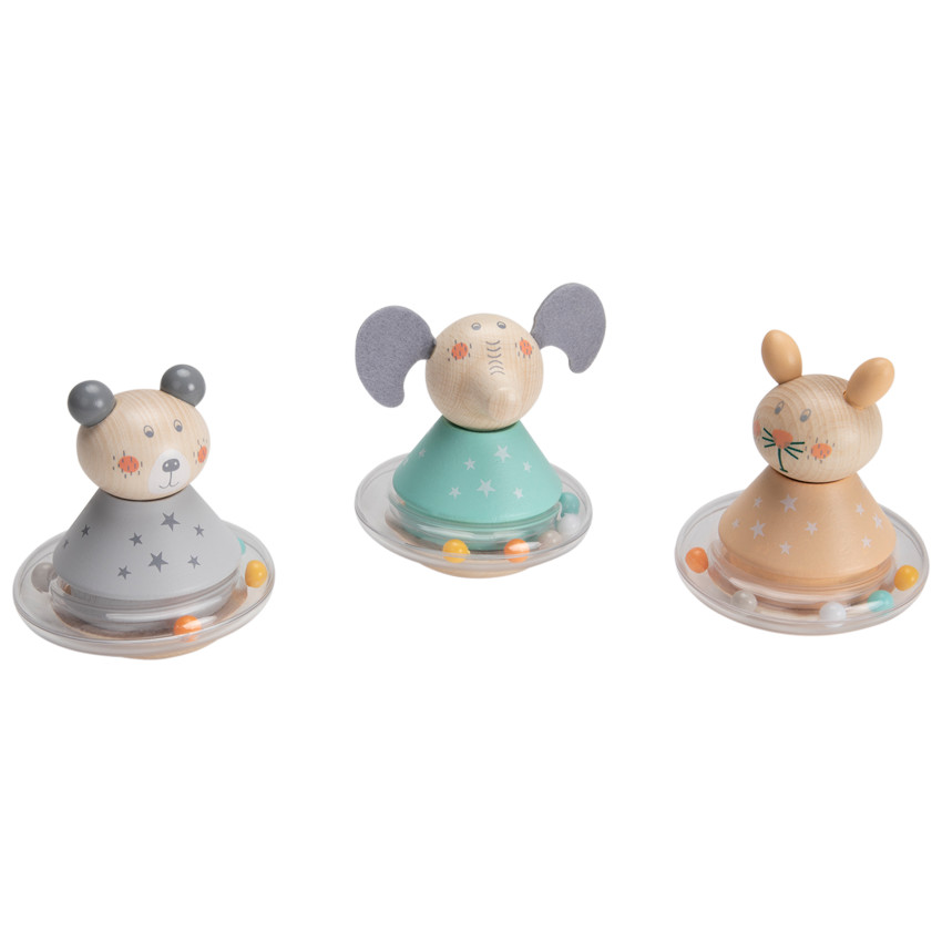 Rammelaar met wipballetjes - Groene olifant 