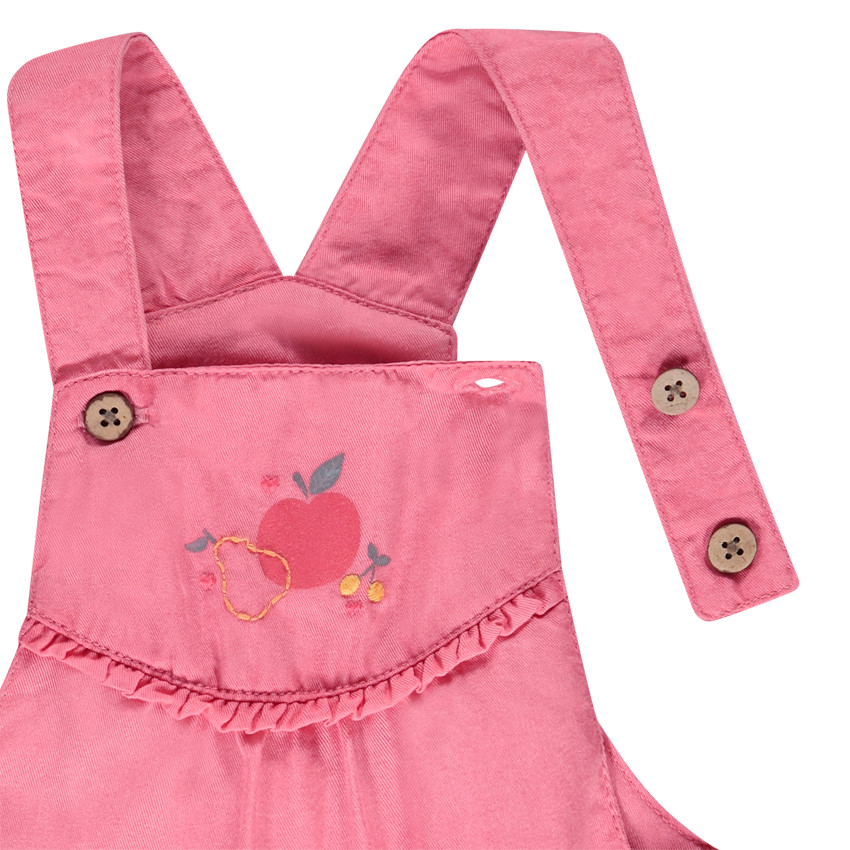 Set van 2 stukken met korte salopette voor meisjes 