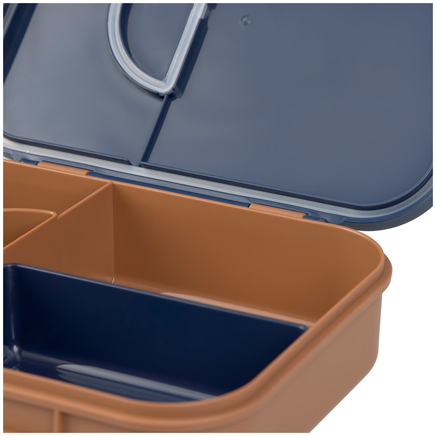 Lunchbox Bento Little Gang Smile Blauw 