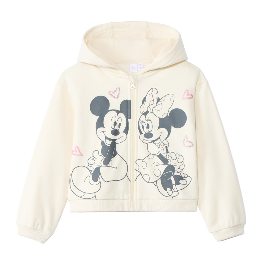 Vest met lange mouwen en afneembare kap Minnie Disney voor meisjes 