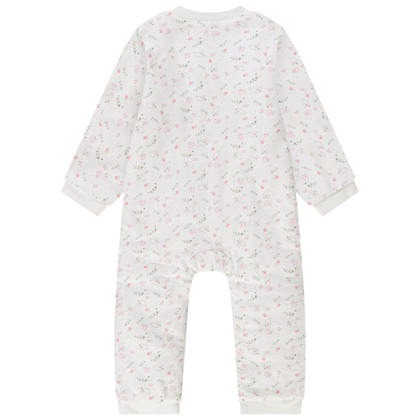 Surpyjama ouatiné imprimé lapins pour fille 
