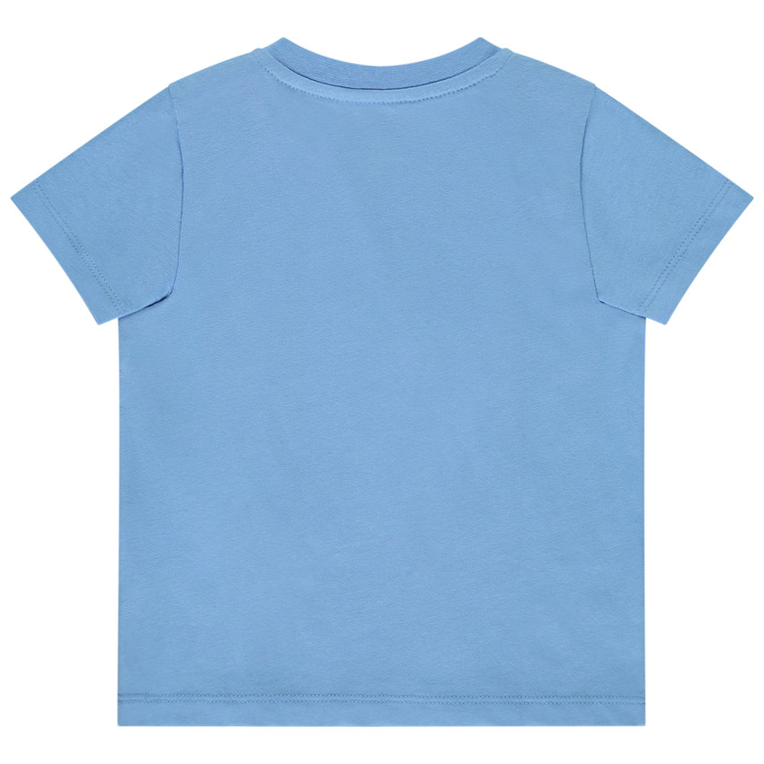Korte mouwen T-shirt met tropisch patroon voor baby jongen 