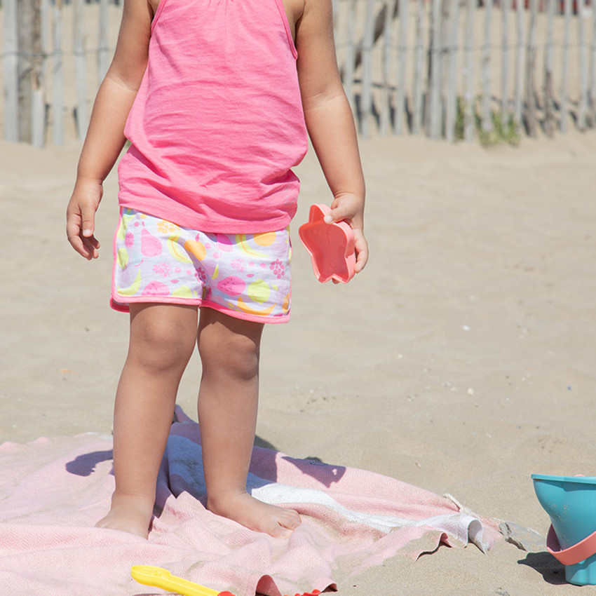 Short imprimé pour bébé fille 