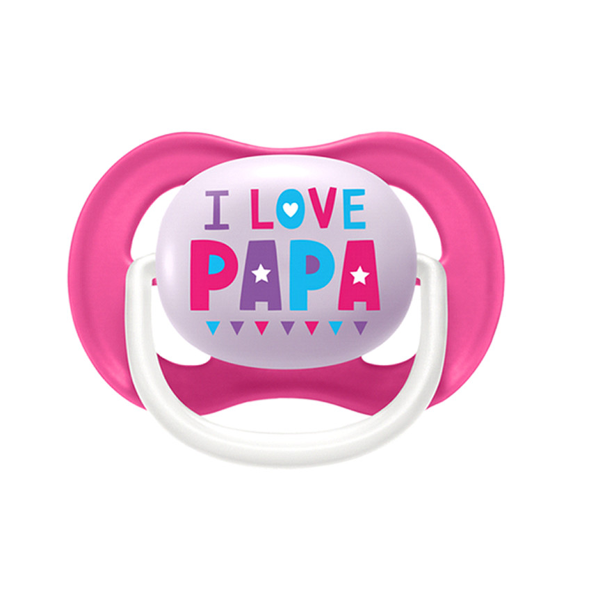 Sucette Ultra Air 6-18M Rose/Mauve - 2 pièces 